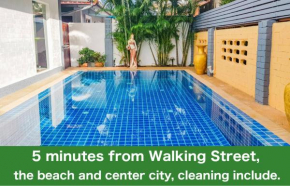 Гостиница CORNER VILLA - PATTAYA HOLIDAY HOUSE WALKING STREET 4 bedrooms  Паттайя